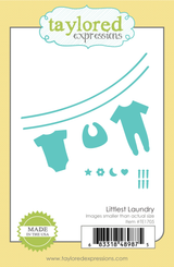Littlest Laundry Die Set