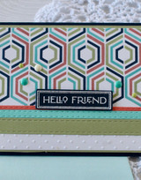 Create-in-Quads Layering Stencil - Hexagon