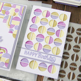 Mini Slim Half Dots Cutting Plate Die