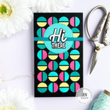 Mini Slim Half Dots Cutting Plate Die