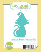 Create-in-Quads Halloween Cat Die