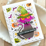 Create-in-Quads Halloween Cat Die