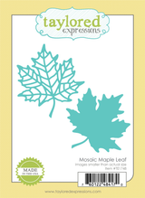 Mosaic Maple Leaf die