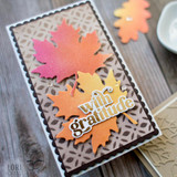 Mosaic Maple Leaf Die Set