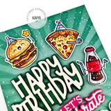 Bold Birthday Backer Die