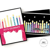 Triple Slim - Celebrate Candles Die
