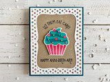 Let Them Eat Cake Layering Stencil