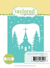 Peace On Earth Cutting Plate