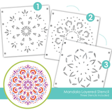 Mandala Layering Stencil