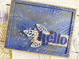 Artisan Feathers Stencil