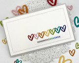 Diagonal Stitch Mini Slim Stacklets Die Set