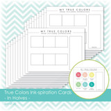 True Colors Ink-spiration Cards - In Halves