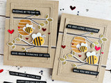 Mini Strips Stamp - Bee Mine