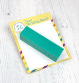 Teal Sanding Block