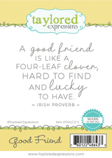 Good Friend stamp