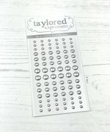 TE Enamel Dots - Silver Matte