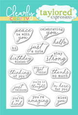 More Signature Sentiments stamp set