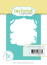 Serene Scene Cutting Plate