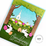 Serene Scene Cutting Plate Die
