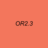OLO Brush Half - OR2.3 Salmon