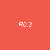 OLO Brush Half - R0.3 Coral