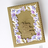 Create-in-Quads - Ever in Bloom Frame Die