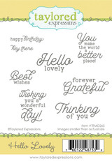Hello Lovely stamp set