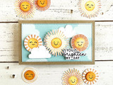 Cloudy Days Masking Stencil