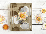 Cloudy Days Masking Stencil