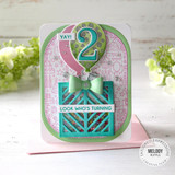 Party Vibes Background Stamp