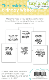 The Insiders - Birthday Wishes Vertical