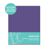 TE Premium Cardstock - Eggplant TE Premium Cardstock - Eggplant
