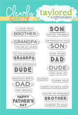 Mix & Match Stamp Set - For Him