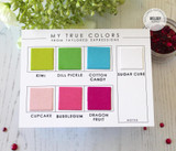 True Colors Swatch Squares Die