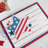 Old Glory Split Stamp Set