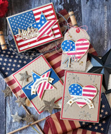 Fly Your Flag Die & Clear Stamp Combo