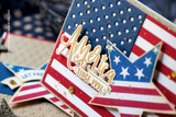 American Flag Cutting Plate Die