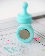 Super Strong Teal Magnets (Set of 2)