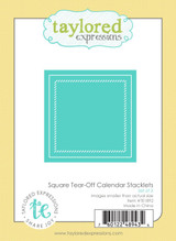 Square Tear-Off Calendar Stacklets Die Set