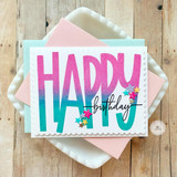 Big Happy Cling & Clear Stamp Combo
