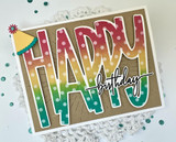 Big Happy Cling & Clear Stamp Combo