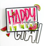 Big Happy Cling & Clear Stamp Combo