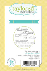 Fly Your Flag 2 Die & Clear Stamp Combo