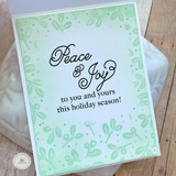 Vintage Sprigs Background Stamp
