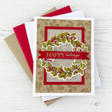 Vintage Sprigs Background Stamp