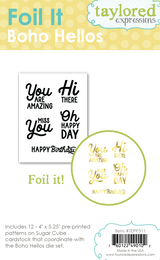 Foil It - Boho Hellos