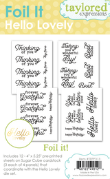 Foil It - Hello Lovely