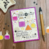 If You Dare Stamp & Stencil Combo