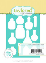 Graphic of If You Dare Cutting Plate Die that cuts out potions for papercrafting.