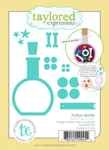 Potion Bottle Die & Clear Stamp Combo